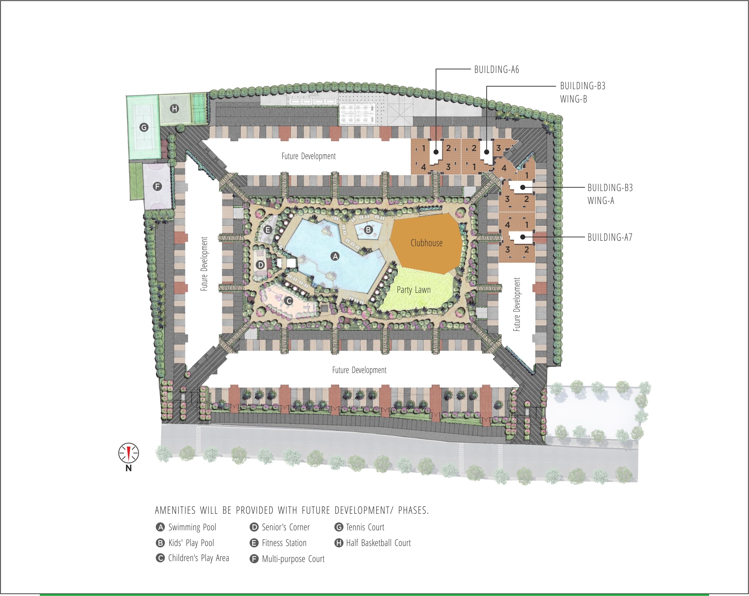 Kumar Palmspring Towers Master Plan